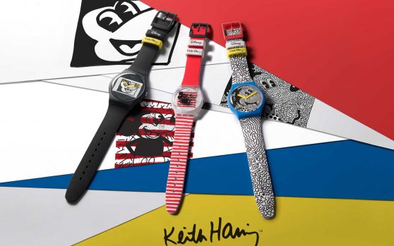 Swatch X Keith Haring – Đồng hồ Mickey siêu ấn tượng
