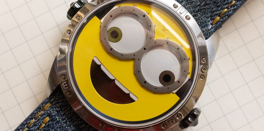 Konstantin Chaykin Wristmons Minions Watch thiết kế mặt ấn tượng