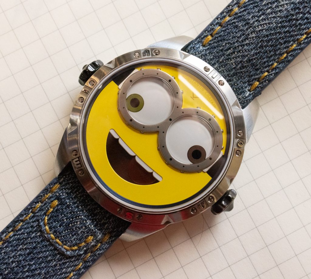 Konstantin Chaykin Minions Wristmons watch 3 1024x919 - Konstantin Chaykin Wristmons Minions Watch thiết kế mặt ấn tượng