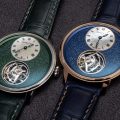 Đồng hồ Tourbillon siêu mỏng Arnold & Son bằng hai kim loại quý mới