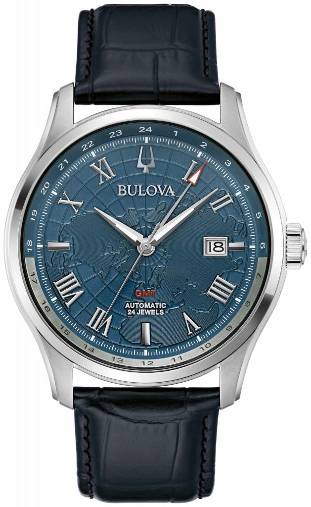 Bulova Classic Wilton GMT Watch scaled 1 629x1024 - Bulova ra mắt Đồng hồ GMT Wilton cổ điển