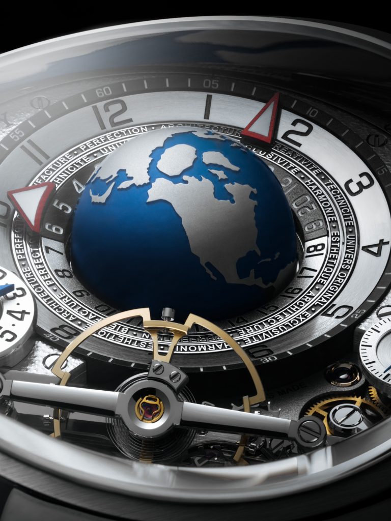 Greubel Forsey GMT Balancier Convexe 5 768x1024 - Greubel Forsey ra mắt đồng hồ GMT Balancier Convexe phiên bản giới hạn