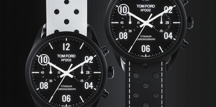 Tom Ford ra mắt đồng hồ bấm giờ titan phiên bản giới hạn TF002