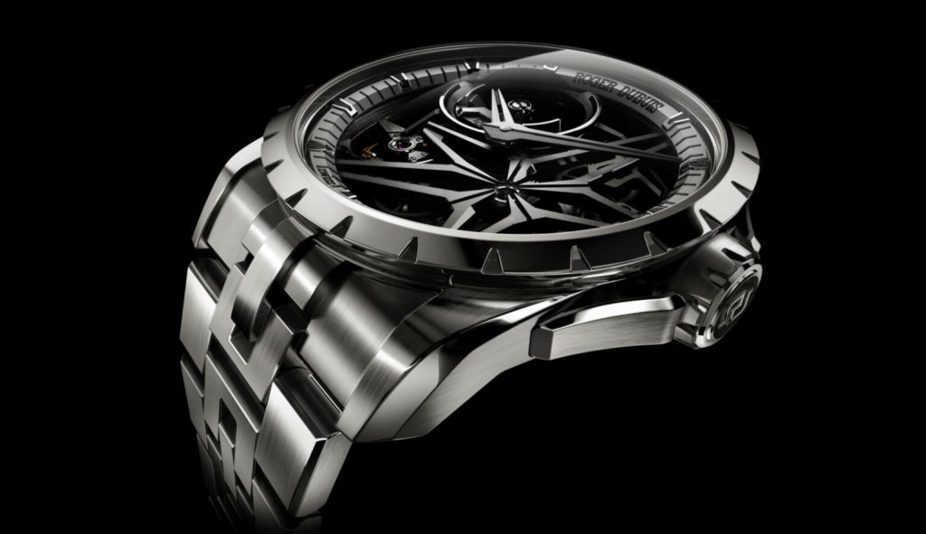 Roger Dubuis Excaliber Monobal 1 1024x591 - Chiếc đồng hồ titan Excalibur Monobalancier mới phong cách ấn tượng
