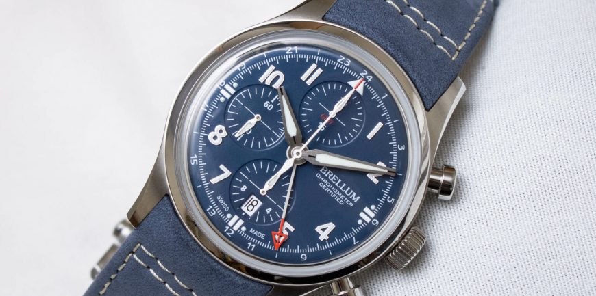 Đồng hồ Brellum Pilot LE.2 GMT Chronometer